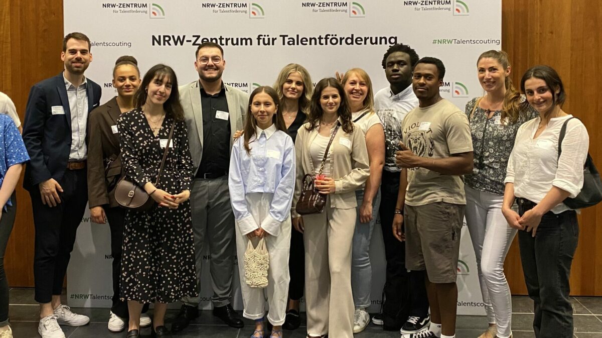 Feierliche Ausweitung des NRW-Talentscoutings
